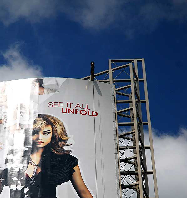 Graphic above Hollywood and Highland - "See It All Unfold"