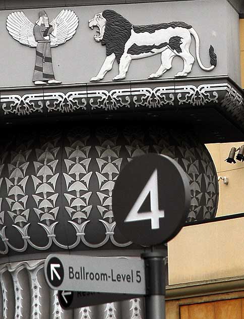 "Intolerance" detailing at Hollywood and Highland