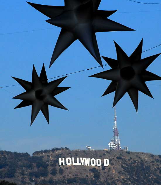 Christmas stars at Hollywood and Highland, Hollywood Boulevard 