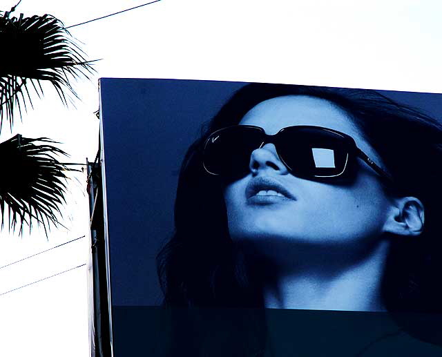 Billboard for Gucci sunglasses, Sunset Strip