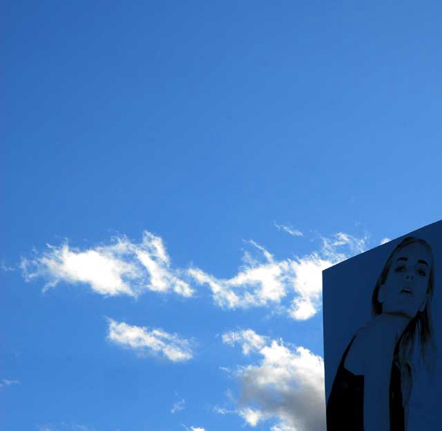 Billboard Waif, Sunset Strip, West Hollywood