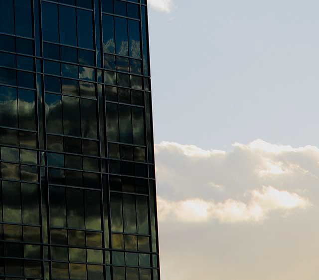 Clouds in Glass, Sunset Strip, West Hollywood