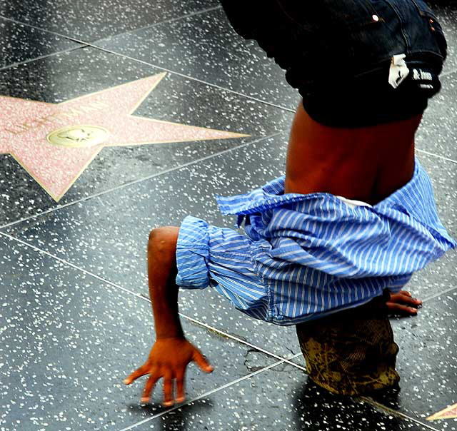 1Break dancer, Hollywood Boulevard, Friday, February 12, 2010