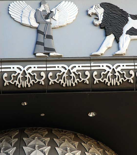 Decorative element at the Hollywood and Highland complex, next to the Kodak Theater on Hollywood Boulevard 