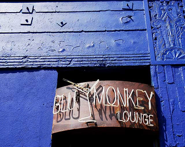 Blu Monkey Lounge, Hollywood Boulevard, East Hollywood, Wednesday, April 13, 2011