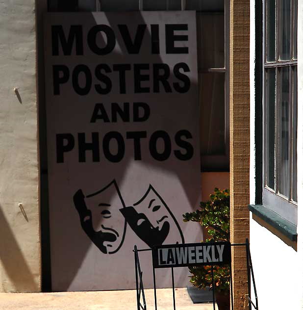 Poster shop, Artisans Alley, Hollywood