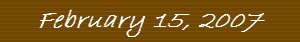 February 15, 2007