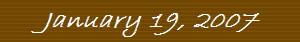 January 19, 2007