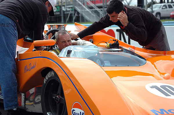 1972 McLaren, owner-driver Mike Dunkel 