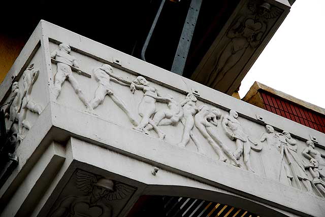 The Hollywood-Western Building, constructed in 1928 from a design by architect S. Charles Lee, on the southwest corner of Hollywood Boulevard and Western Avenue