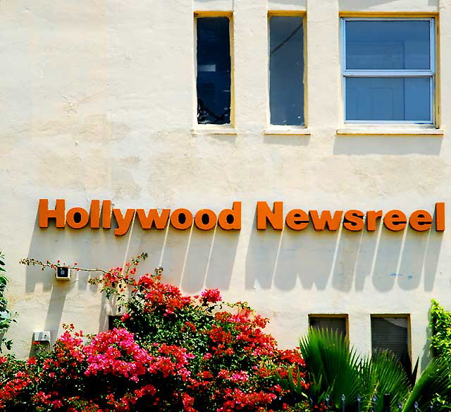 Hollywood Newsreel Syndicate Inc. 1622 North Gower, Hollywood