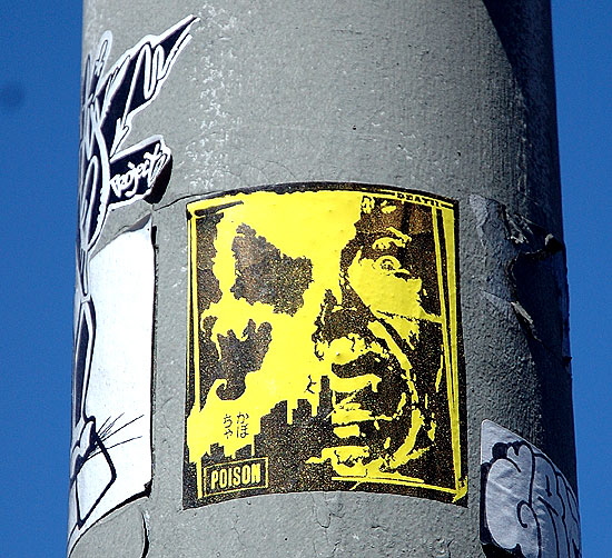 Rock stickers, Sunset Boulevard