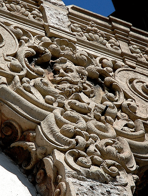 Detail of the faade at what used to be the Erotic Museum, Hollywood Boulevard