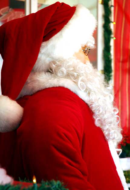 Santa at Venice Beach