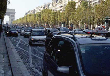 Champs-Elysées, October 2005