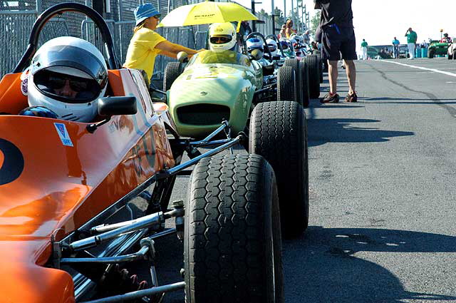 The US Vintage Grand Prix, September 5-7, 2008, Watkins Glen, New York - Pit Lane 